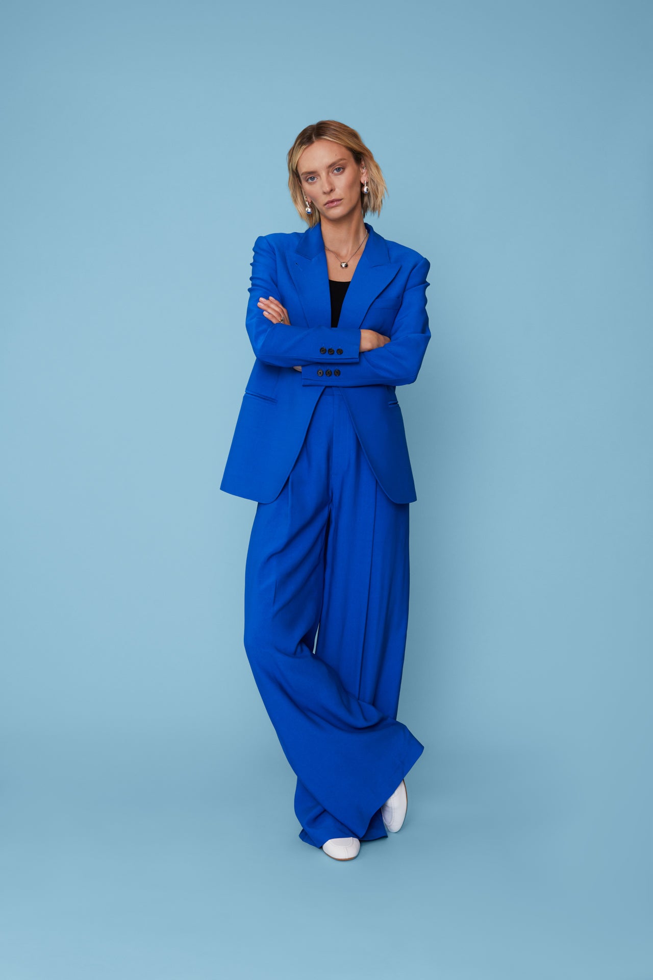 Smythe 90's Blazer and Pleated Trousers