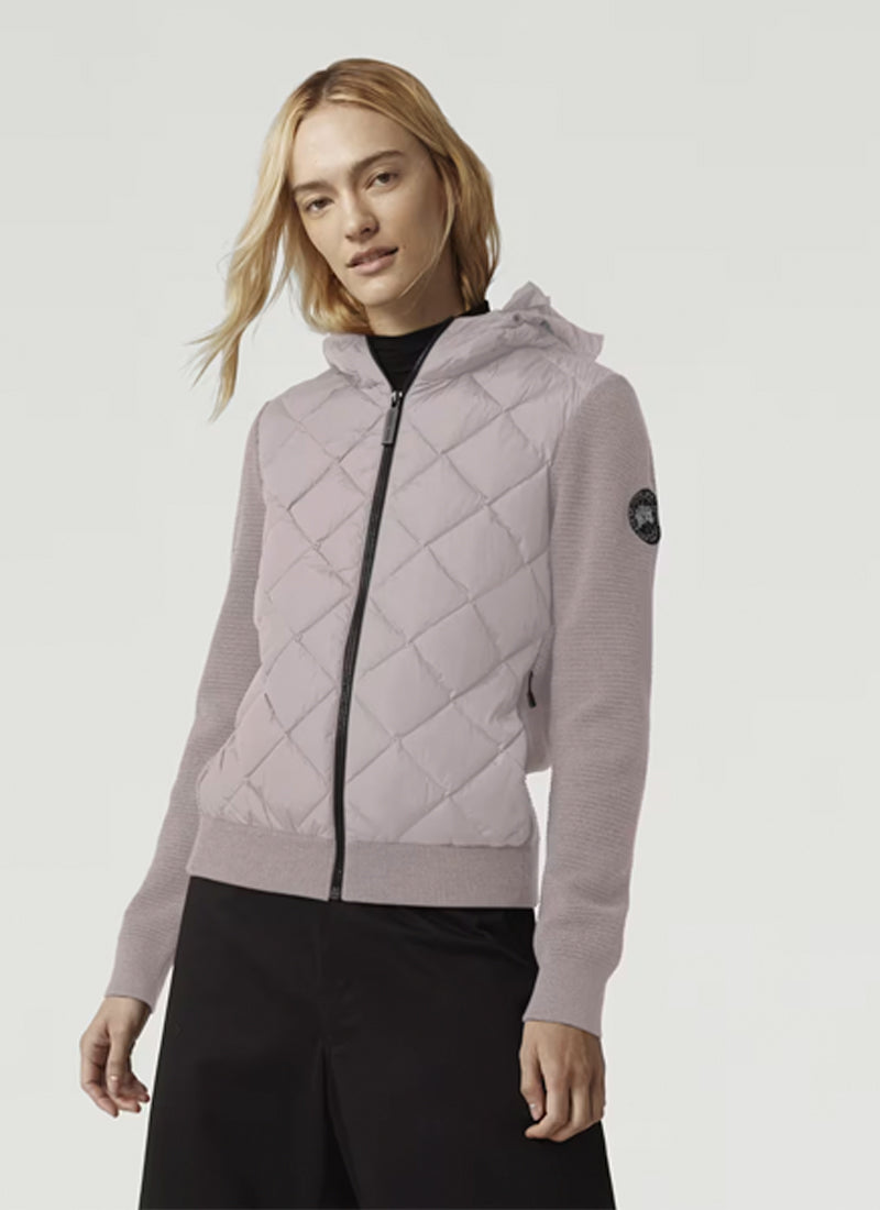 Hybridge Quilted Knit Hoodie
