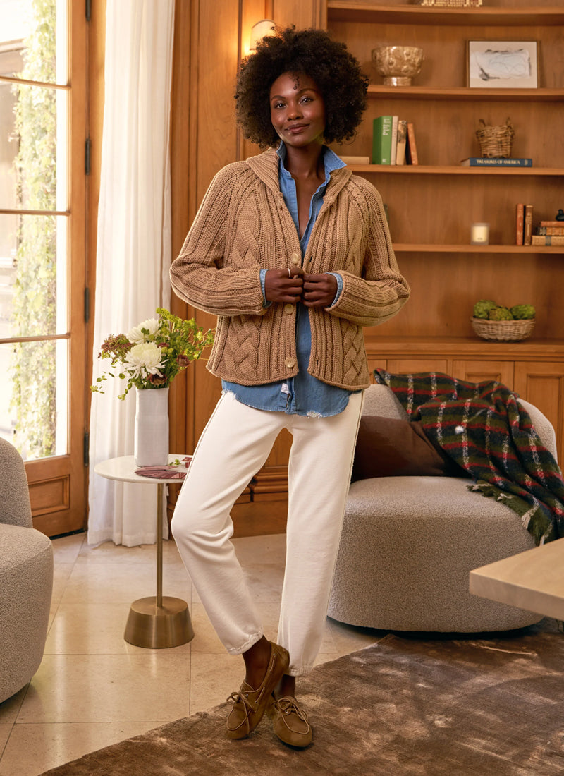 Sophie Triple Fleece Jogger by Frank & Eileen at Andrews