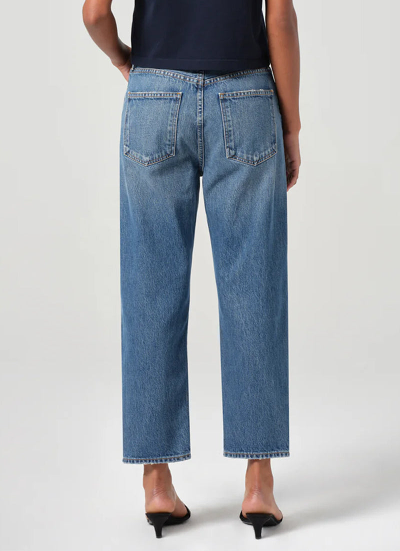 AGOLDE 90's Crop Mid Rise Straight Leg Jeans