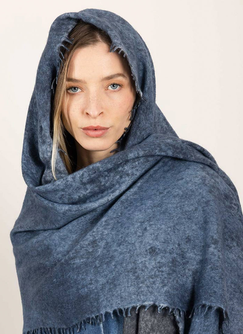 Alessandro Aste Felted Sprayed Scarf