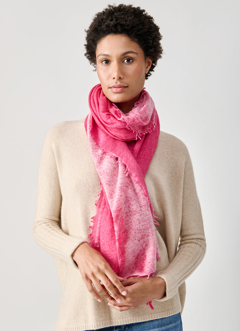 Alessandro Aste Felted Sprayed Scarf