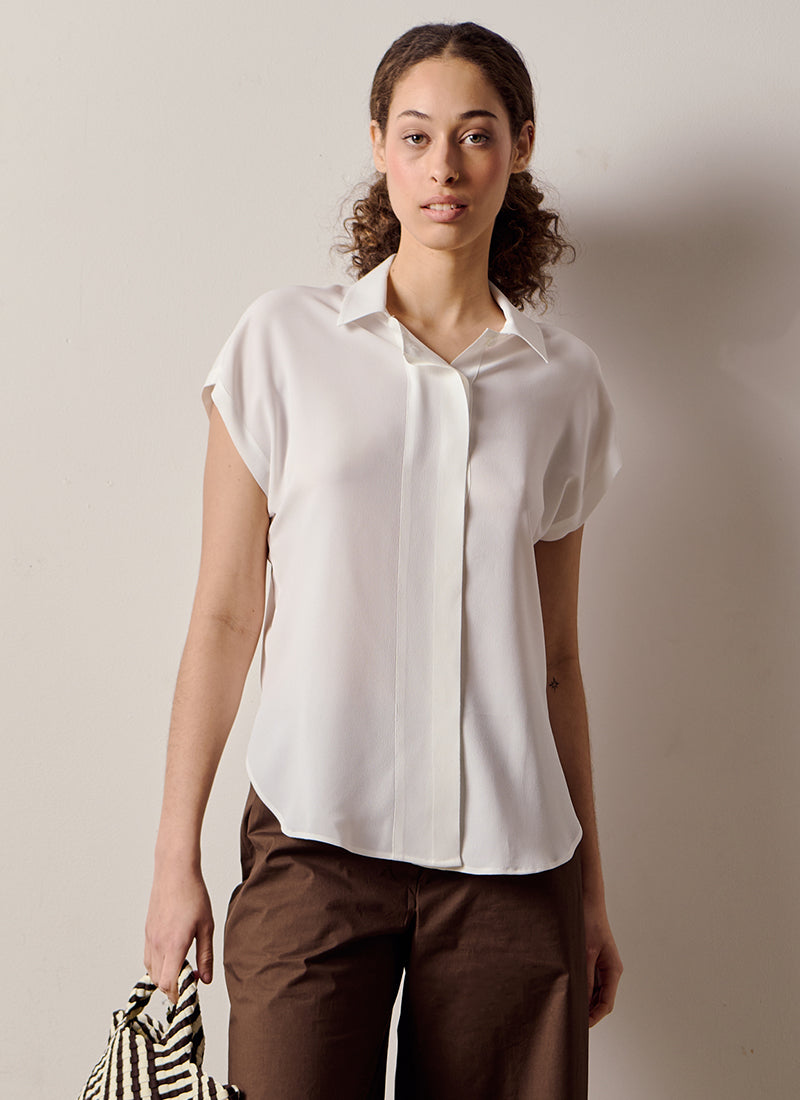 Antonelli Bramante Short Sleeve Blouse