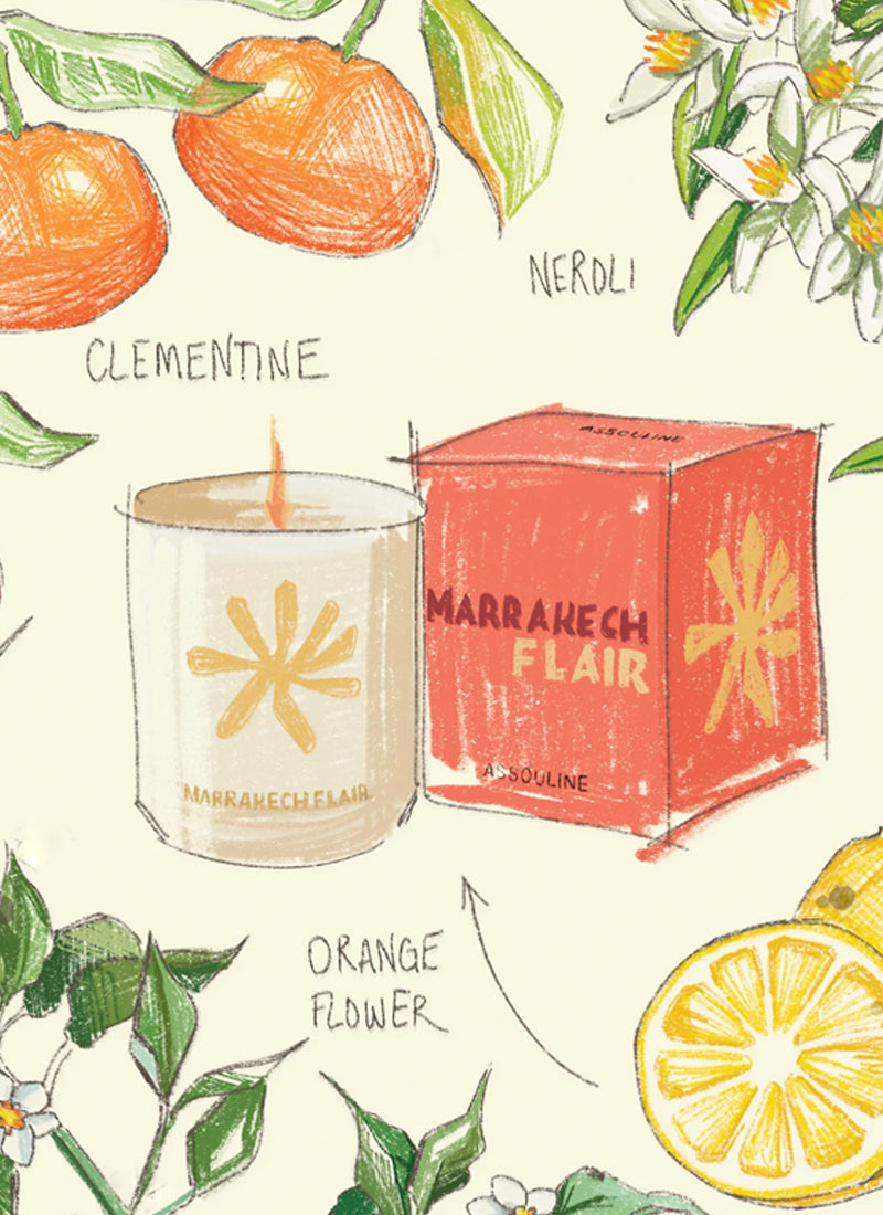 Assouline Marrakech Flair Candle