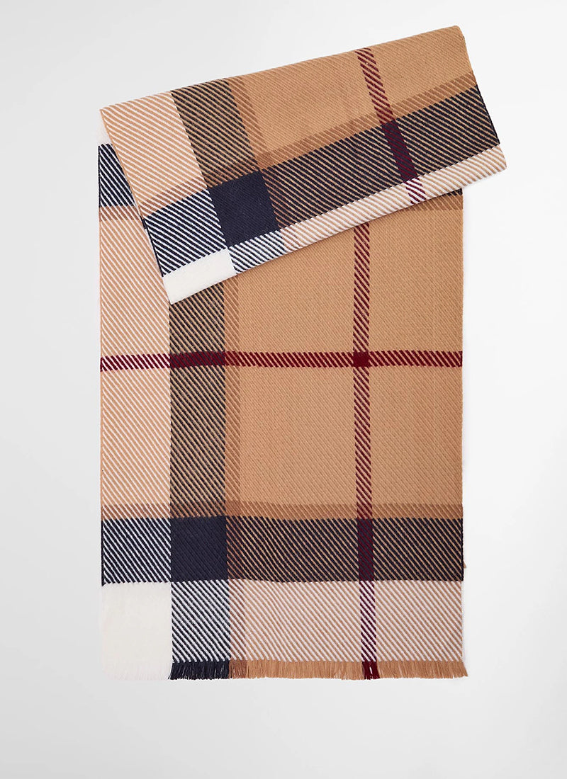 Barbour Blair Tartan Scarf Beige