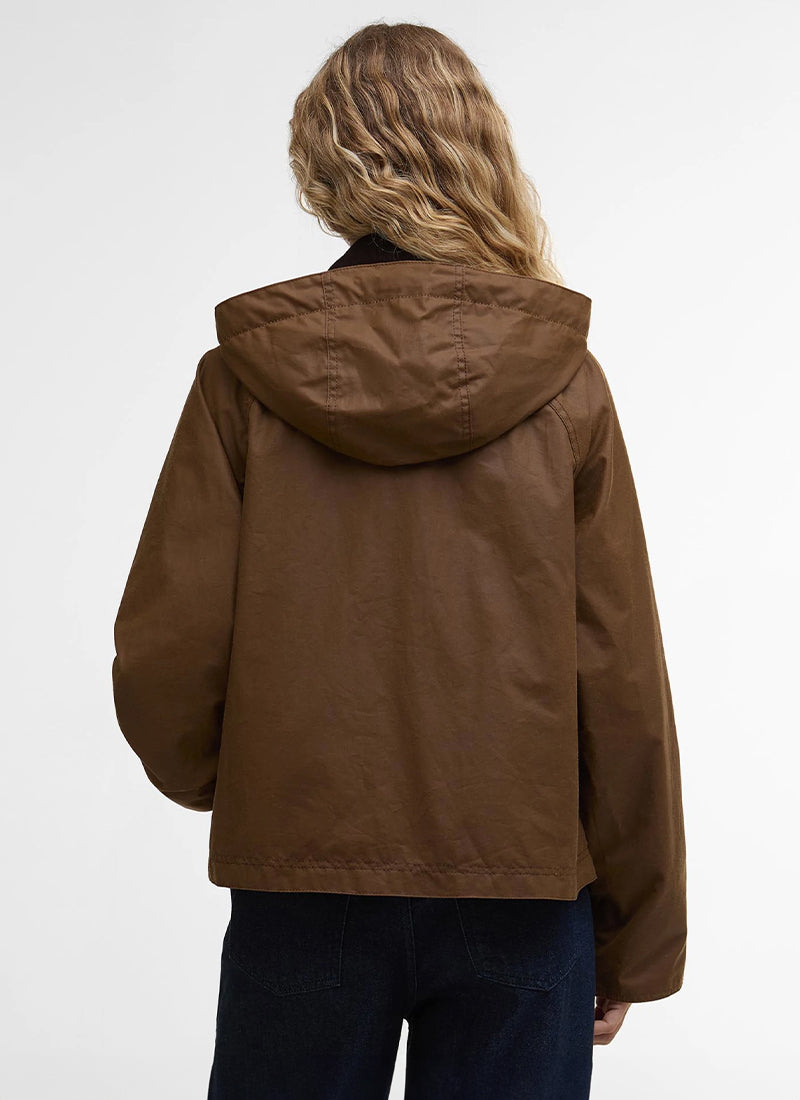Myra Wax Duffle Coat by Barbour at Andrews