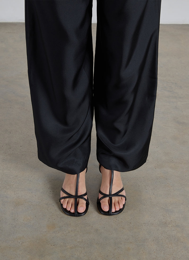 Dear Frances Tee Leather Heeled Sandal