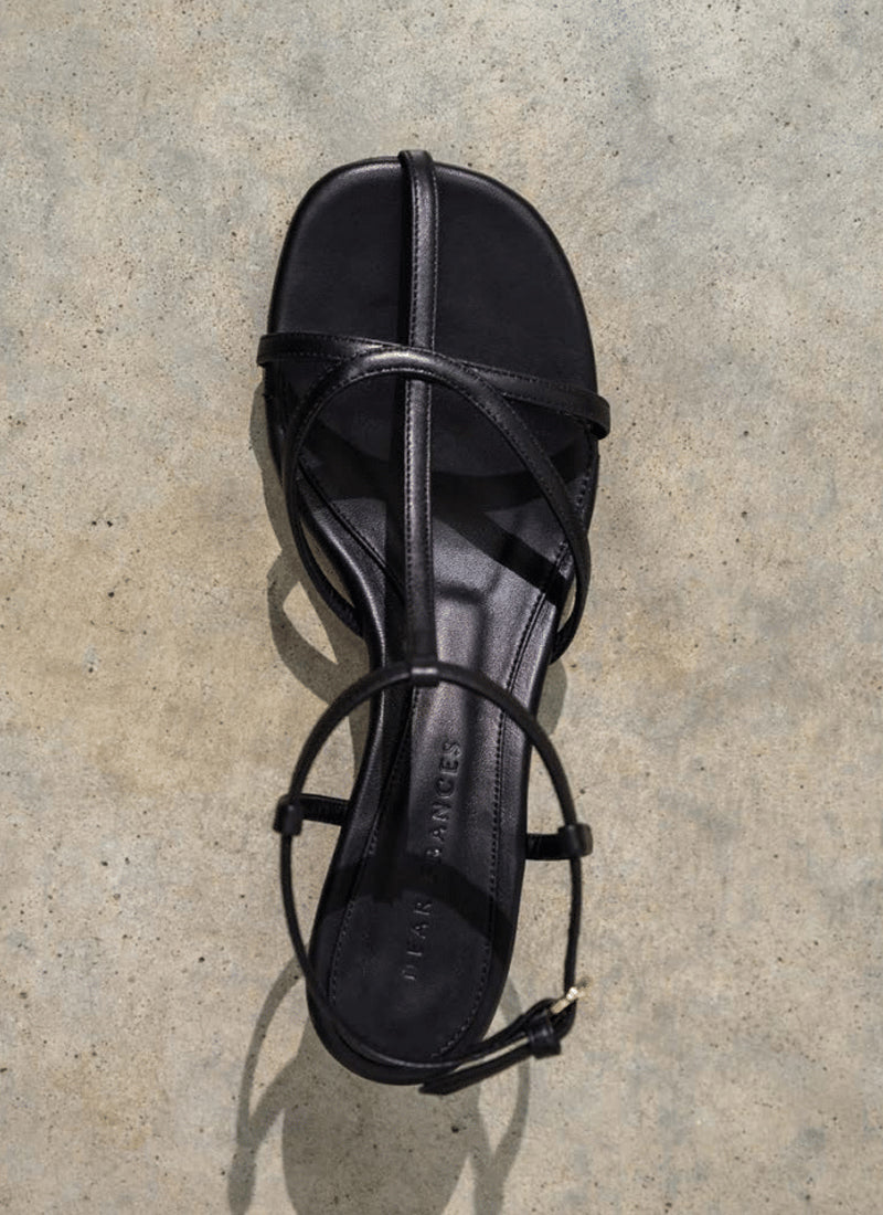Dear Frances Tee Leather Heeled Sandal