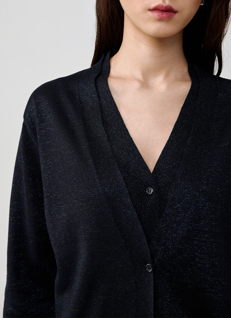 Fabiana Filippi Brilliant Linen Cardigan