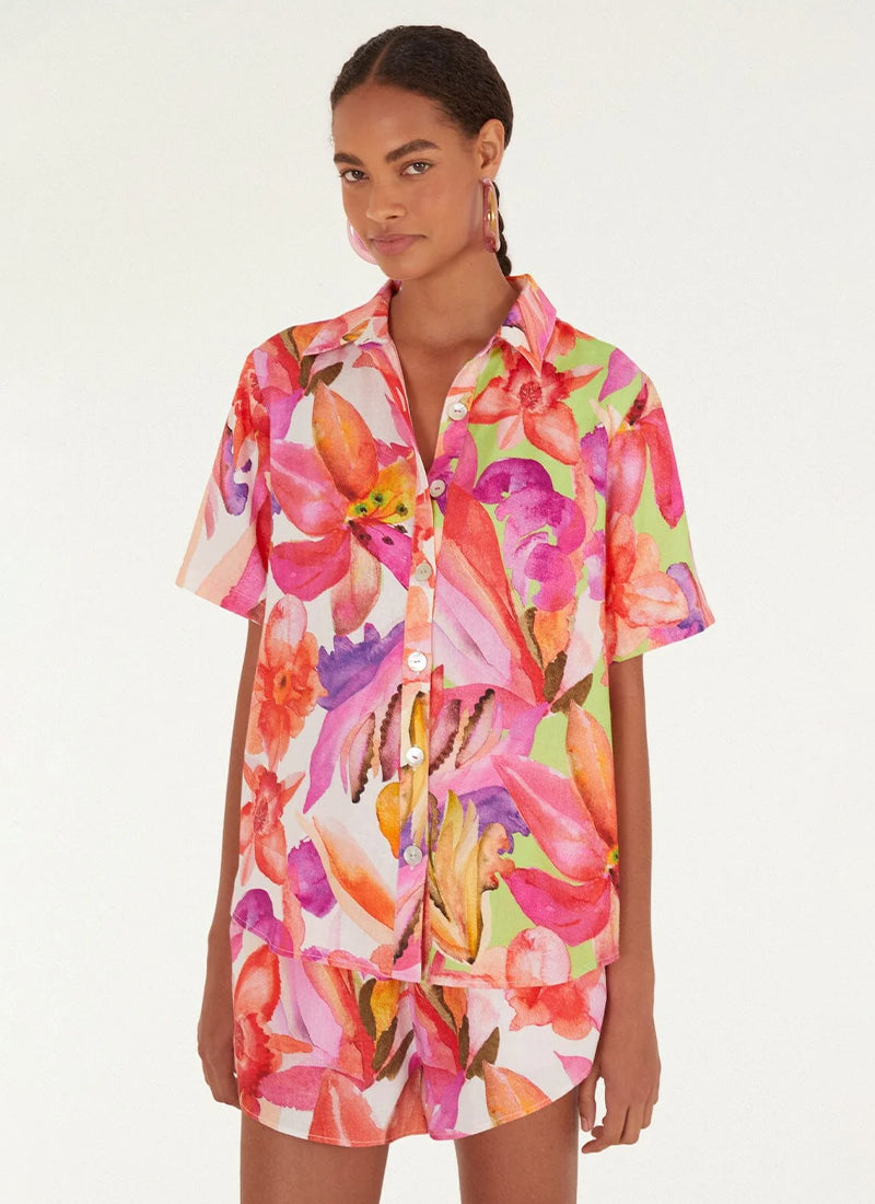 Artsy Flora Shirt by FARM Rio | Andrews