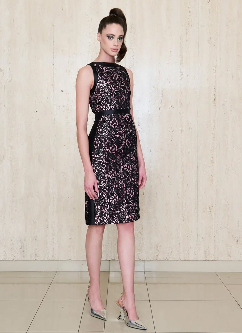 lace overlay sheath dress Bulgaris - Set: Spaghetti Strap Ruched Lace Up Lace Overlay Maxi Sheath Dress + Long-Sleeve Open Front Shrug
