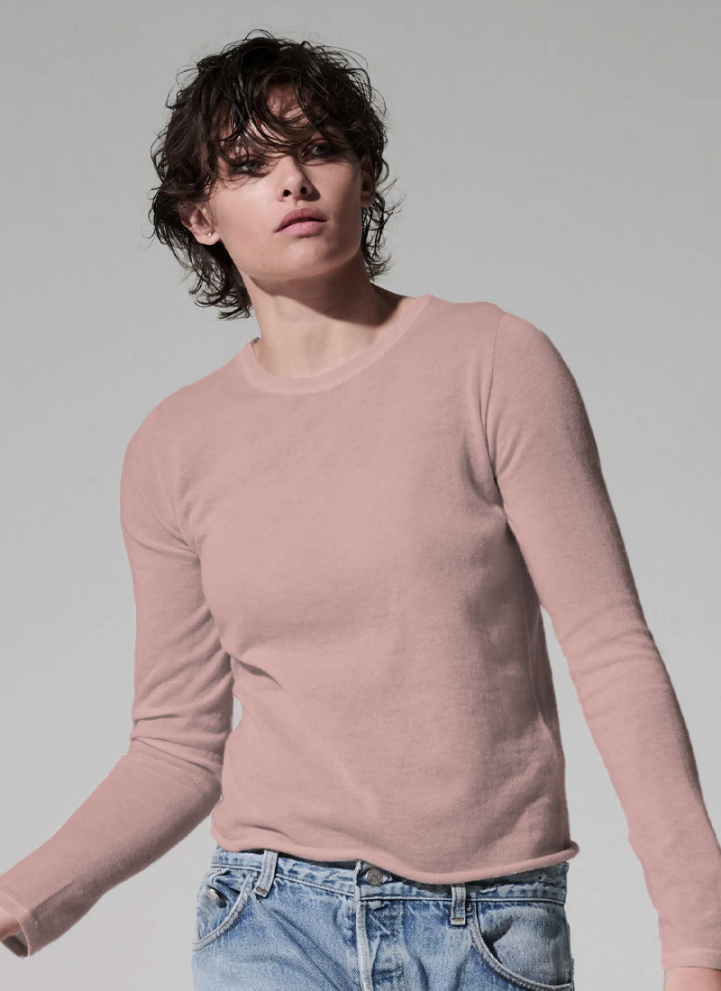 Majestic Cashmere Long Sleeve Crewneck