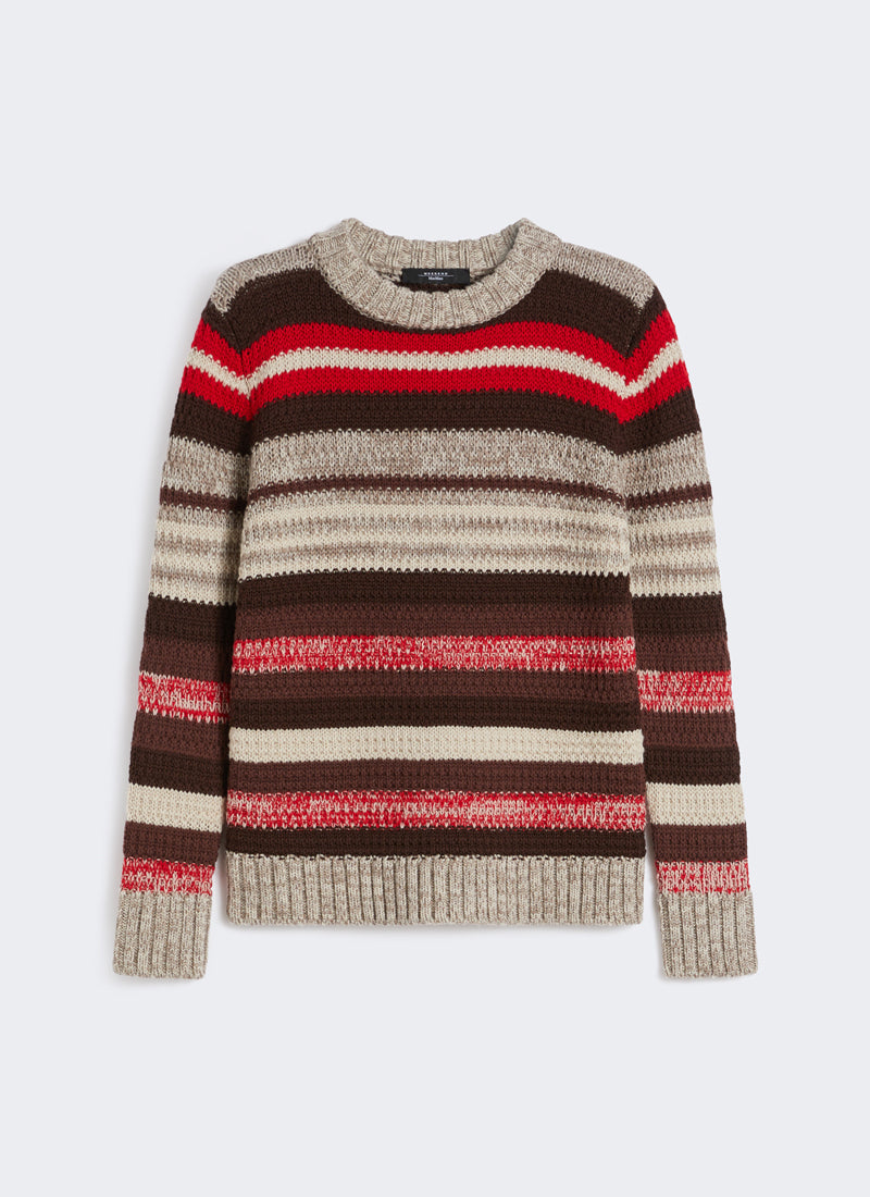 Max Mara Weekend Ilde Stripe Wool Sweater