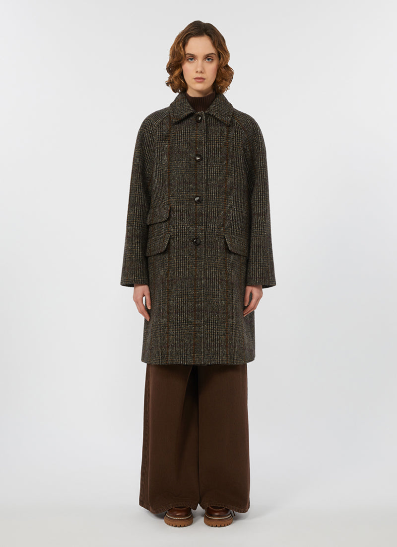 Pitone Tweed Wool Coat by Max Mara Weekend at Andrews