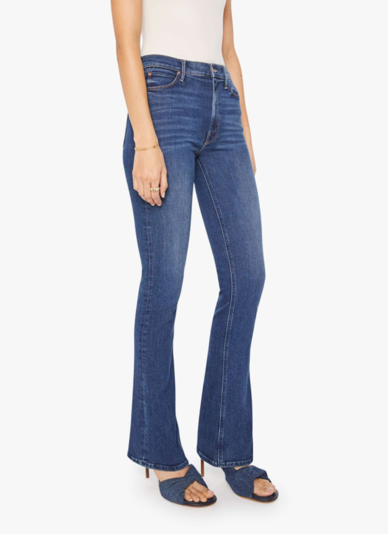 MOTHER High Waisted Runaway Flared Jeans