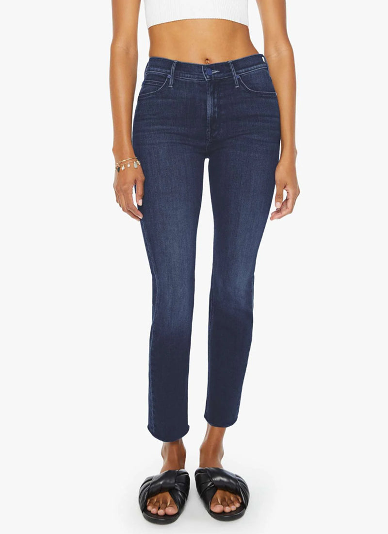 MOTHER The Mid-Rise Dazzler Ankle Jeans
