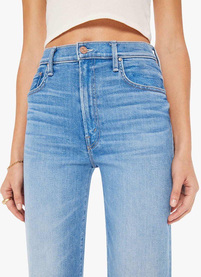 MOTHER The Mid Rise Zip Rambler Ankle Jeans