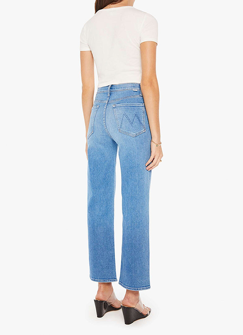 MOTHER The Mid Rise Zip Rambler Ankle Jeans