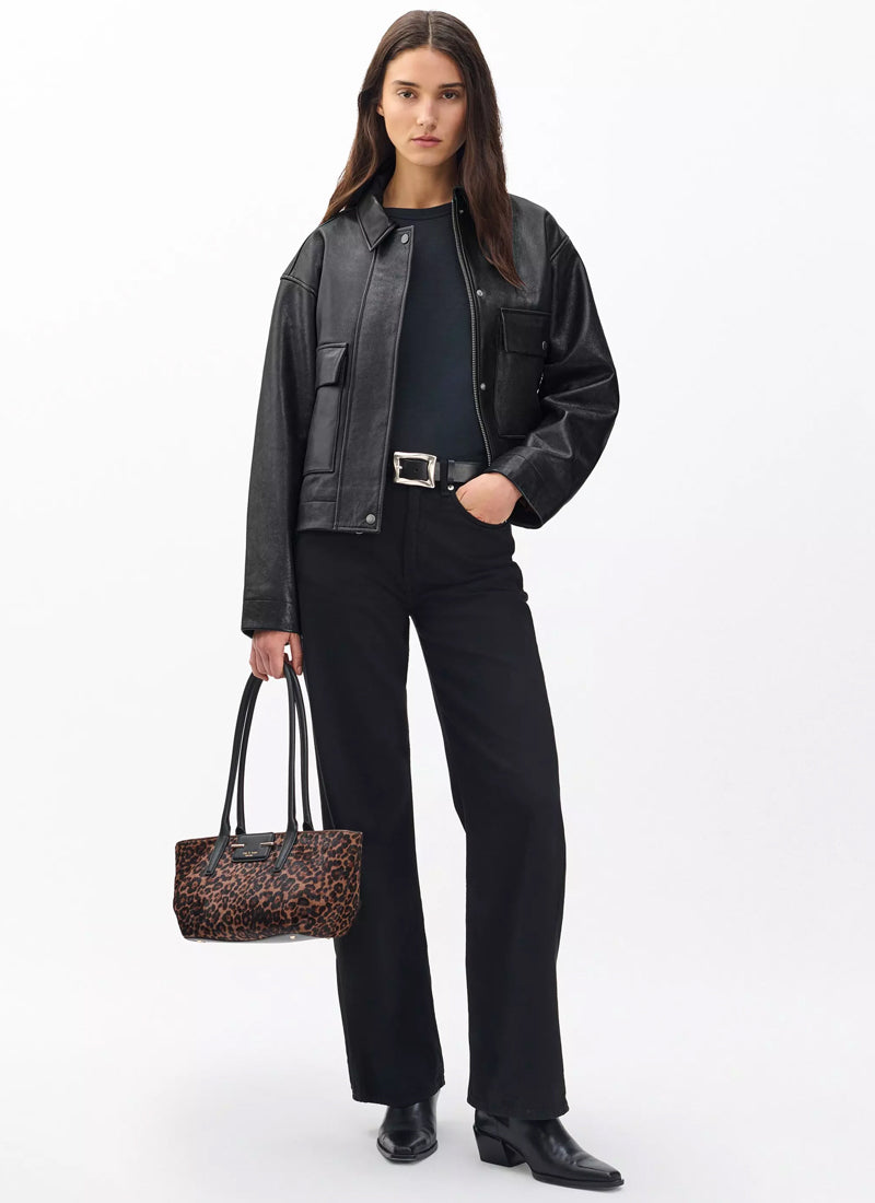 rag & bone Nonie Leather Jacket