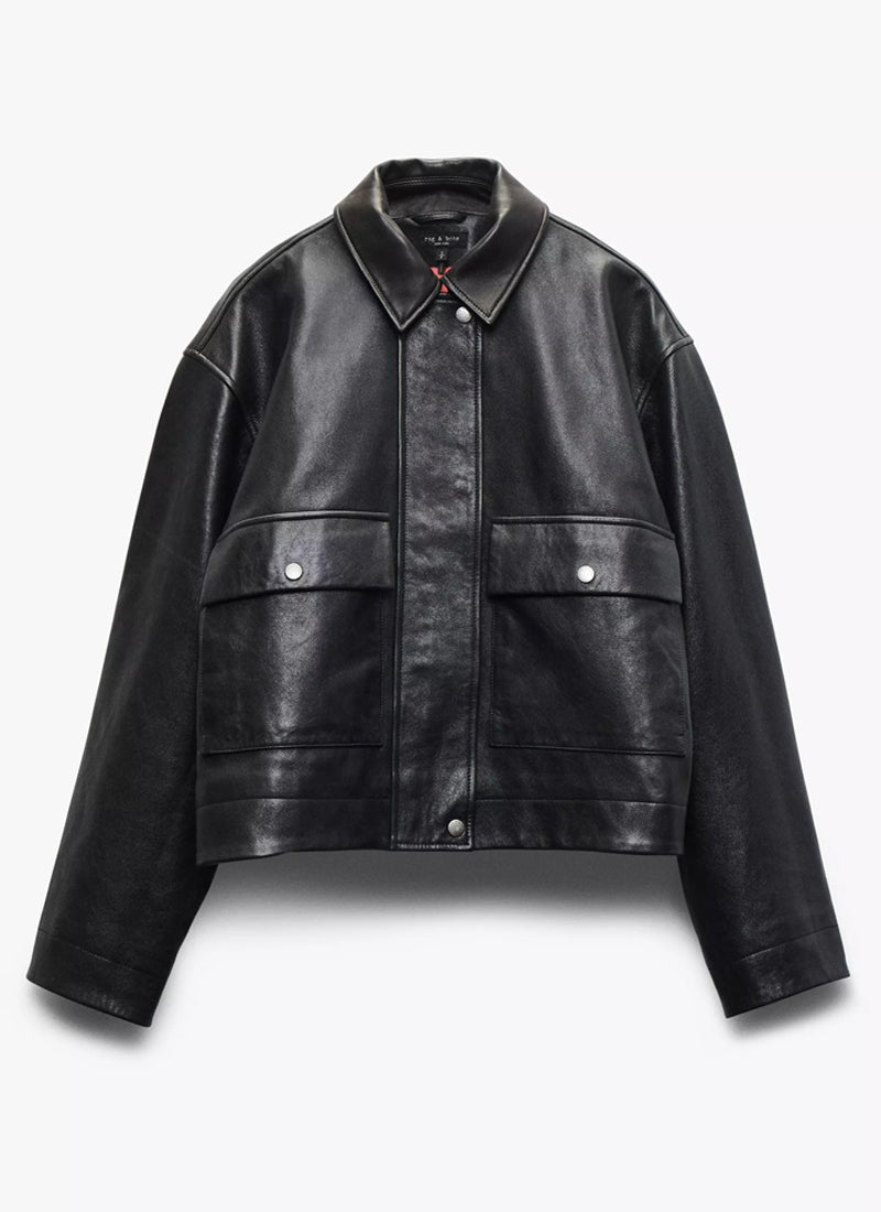 rag & bone Nonie Leather Jacket