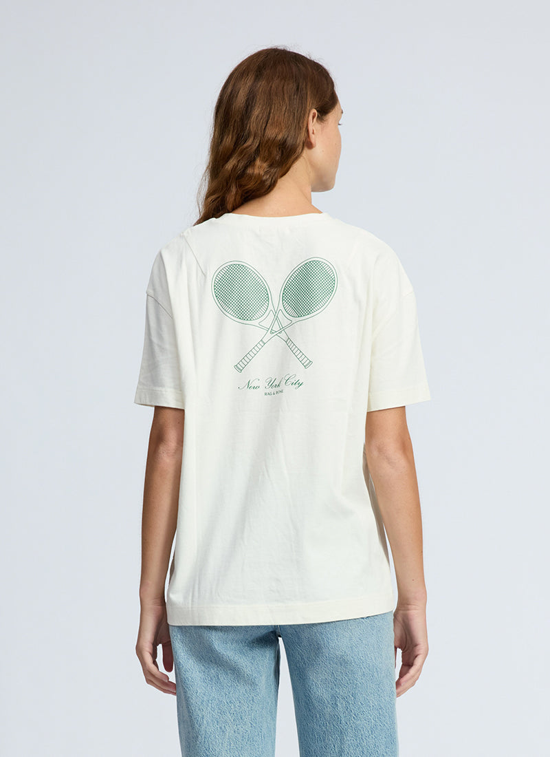 rag & bone RB Raquet Boyfriend Tee
