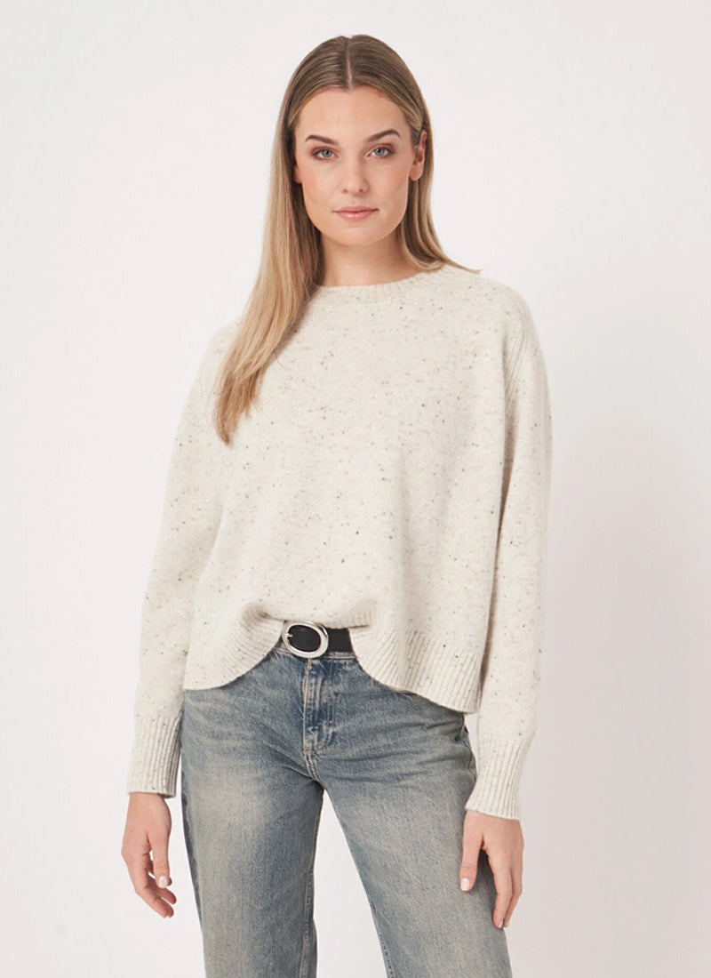 Cashmere Crewneck Pullover by REPEAT Cashmere at Andrews