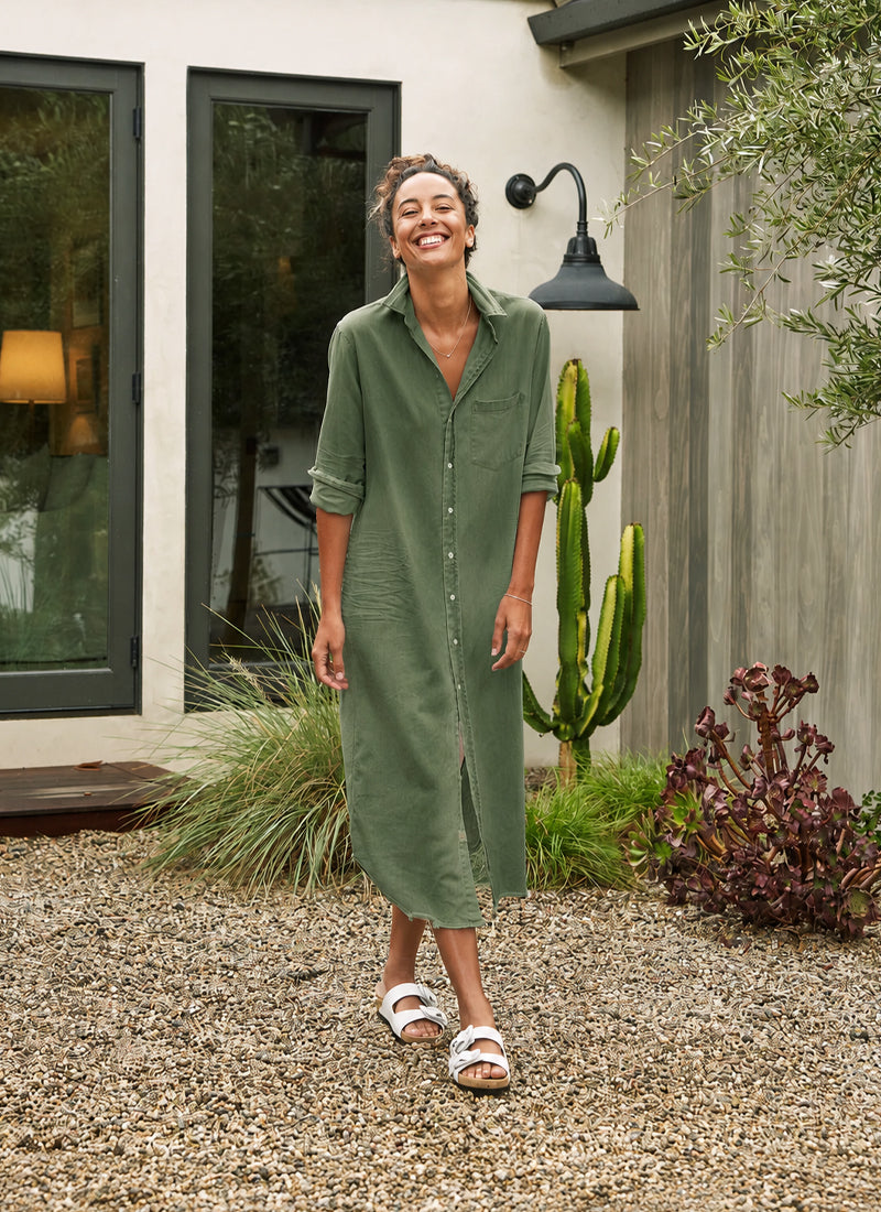Rory Denim Maxi Shirtdress by Frank & Eileen | Andrews