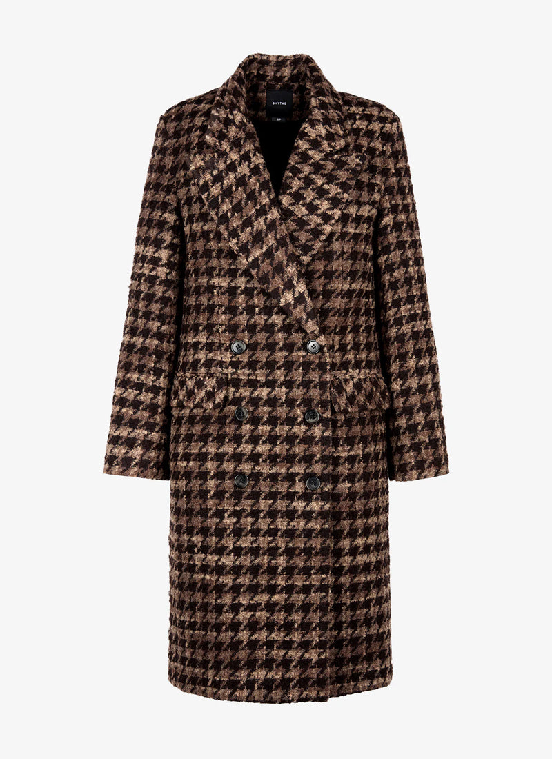 DB Houdstooth Topcoat by Smythe at Andrews