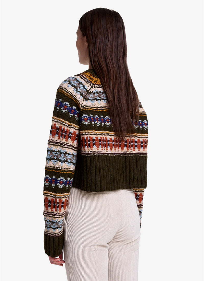 Handknit Cropped Sweater by Smythe at Andrews