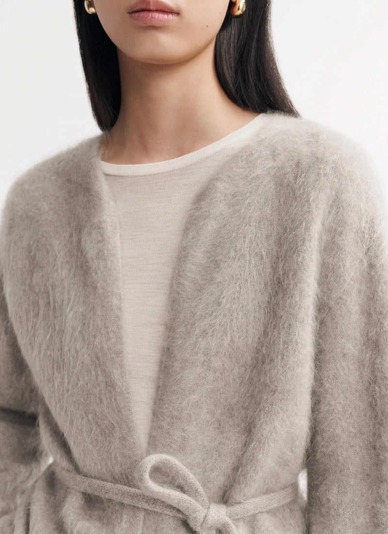 Soft Goat Brushed Cardigan