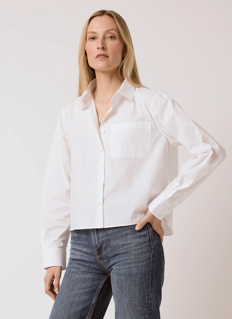 Coco Cropped Shirt by TLINE at Andrews