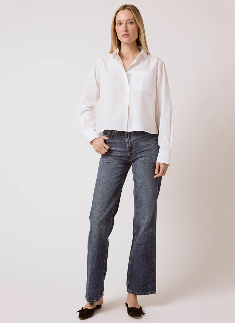 Coco Cropped Shirt by TLINE at Andrews