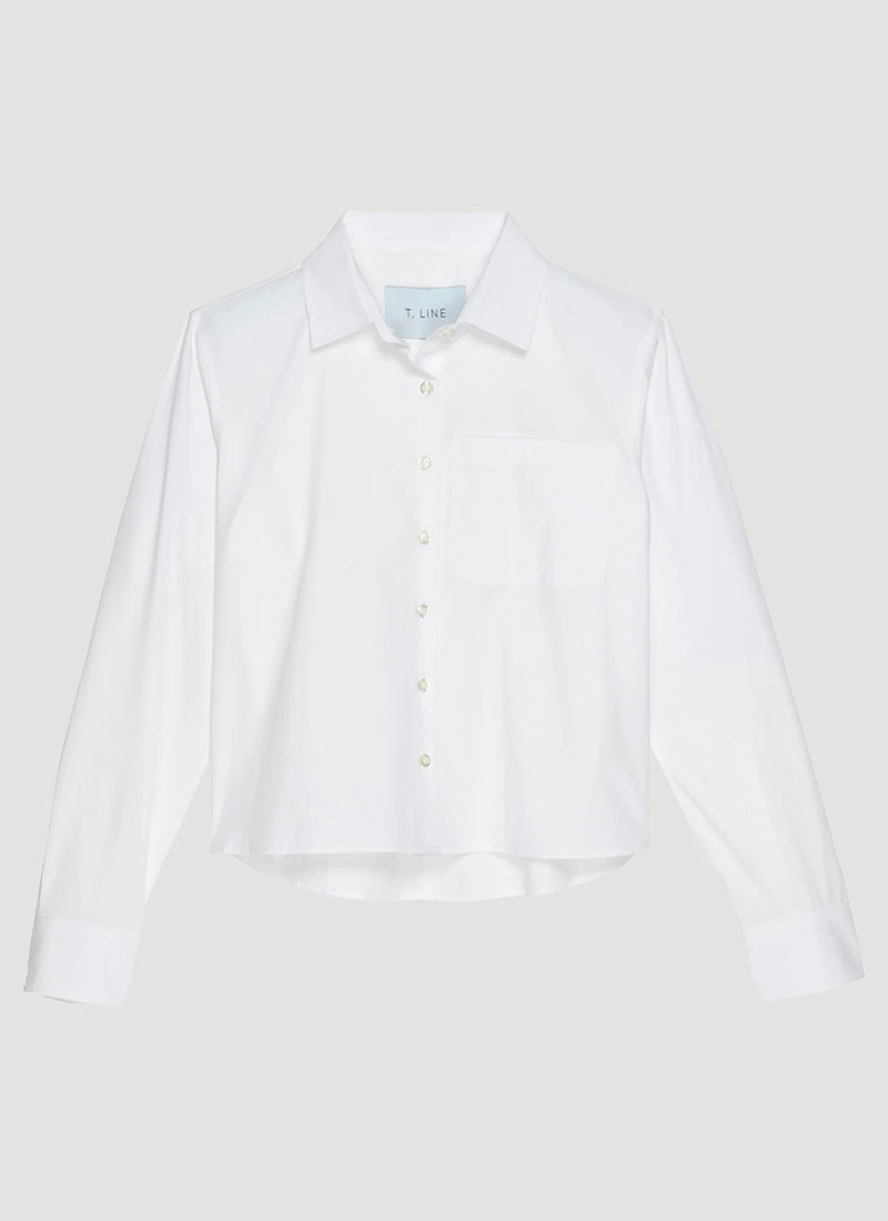 Coco Cropped Shirt by TLINE at Andrews