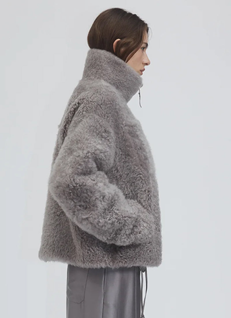 UTZON Lacon Teddy Shearling Jacket