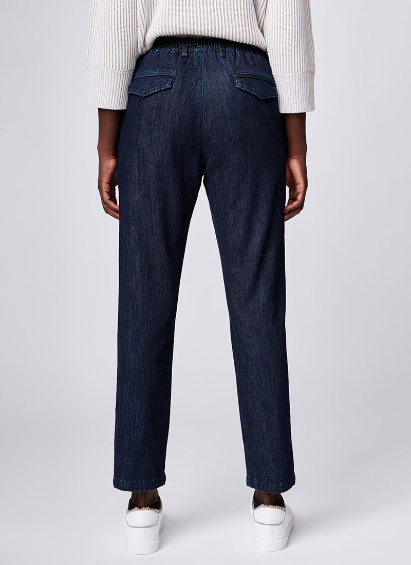 Eleventy Cotton Straight-Cut Pant