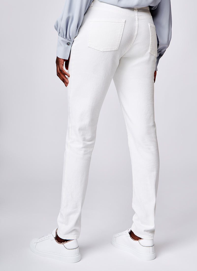 Eleventy Fitted Cotton Pant