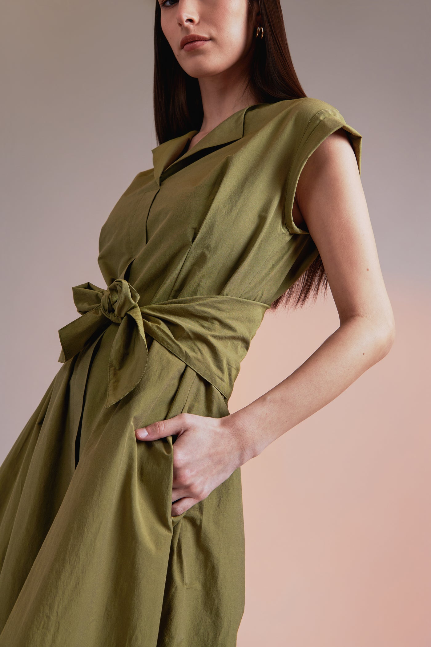 Martina Dress with Obi Sash by Antonelli