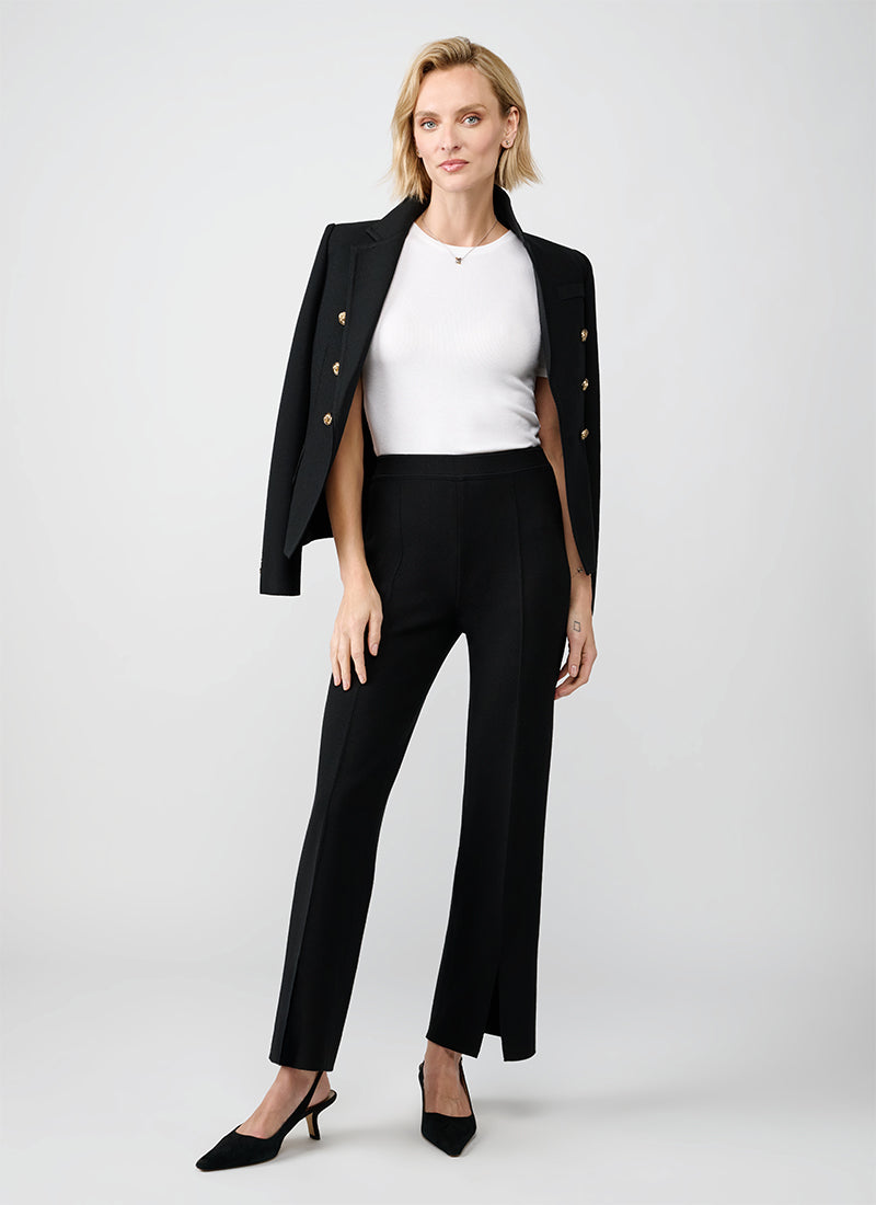 RVN Elodie Front Slit Pants