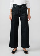 Elsa Relaxed Straight Velvet Jeans