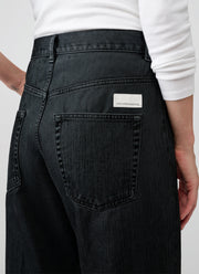 Elsa Relaxed Straight Velvet Jeans