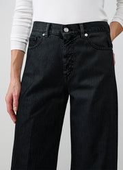 Elsa Relaxed Straight Velvet Jeans