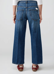 Elsa Relaxed Straight Denim Pant