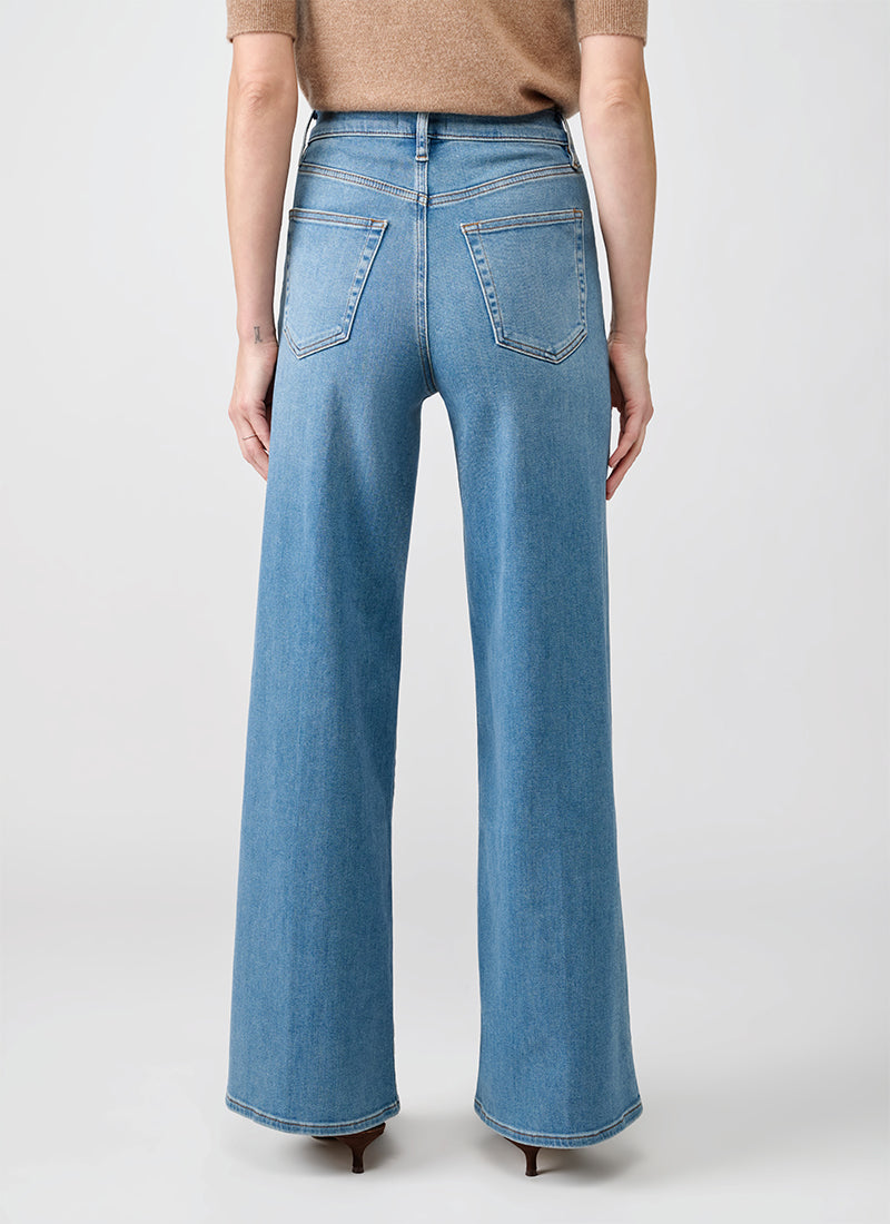 Le Slim Palazzo Jeans