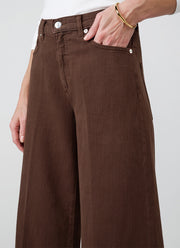 Nadia Palazzo Denim Pant