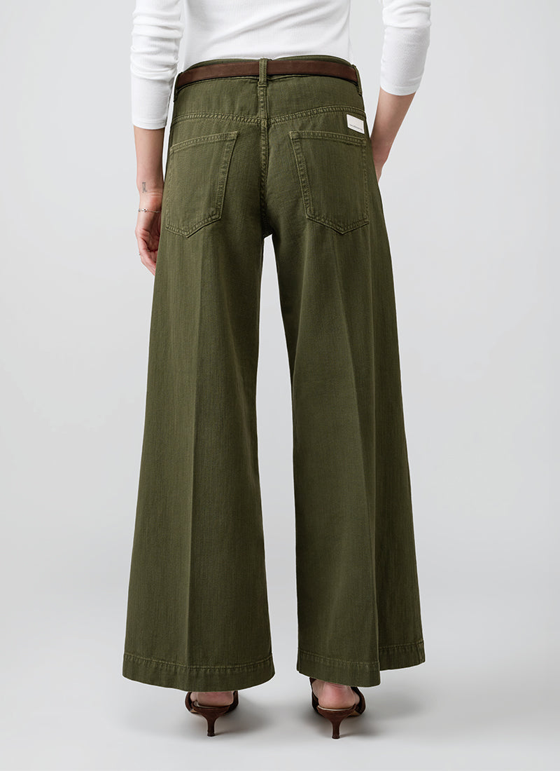 Nadia Palazzo Denim Pant