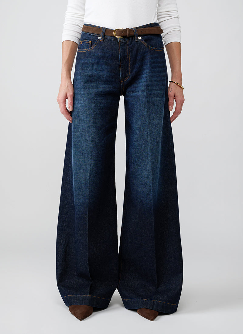 nine:inthe:morning Nadia Palazzo Denim Pant