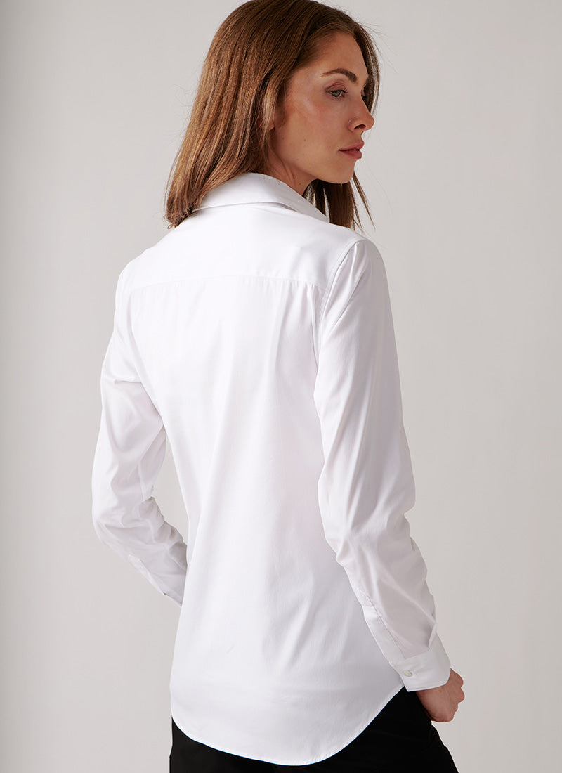 Xacus Pina Stretch Poplin Button-Down Shirt