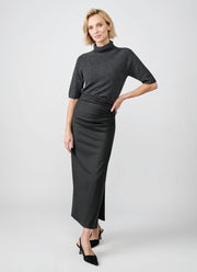 Antonelli Dakota Knit Short Sleeve Turtleneck Sweater