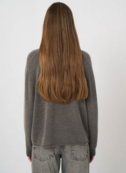 Wool Cashmere Argyle Pullover