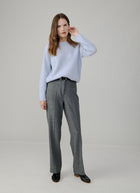  Cashmere Ribbed Crew Neck Pullover by FTC Cashmere at Andrews 